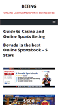 Mobile Screenshot of beting.com