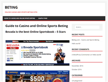 Tablet Screenshot of beting.com